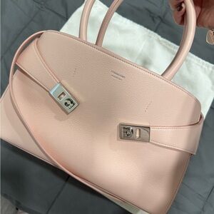 Salvatore Ferragamo Light Pink Hug Me Bag